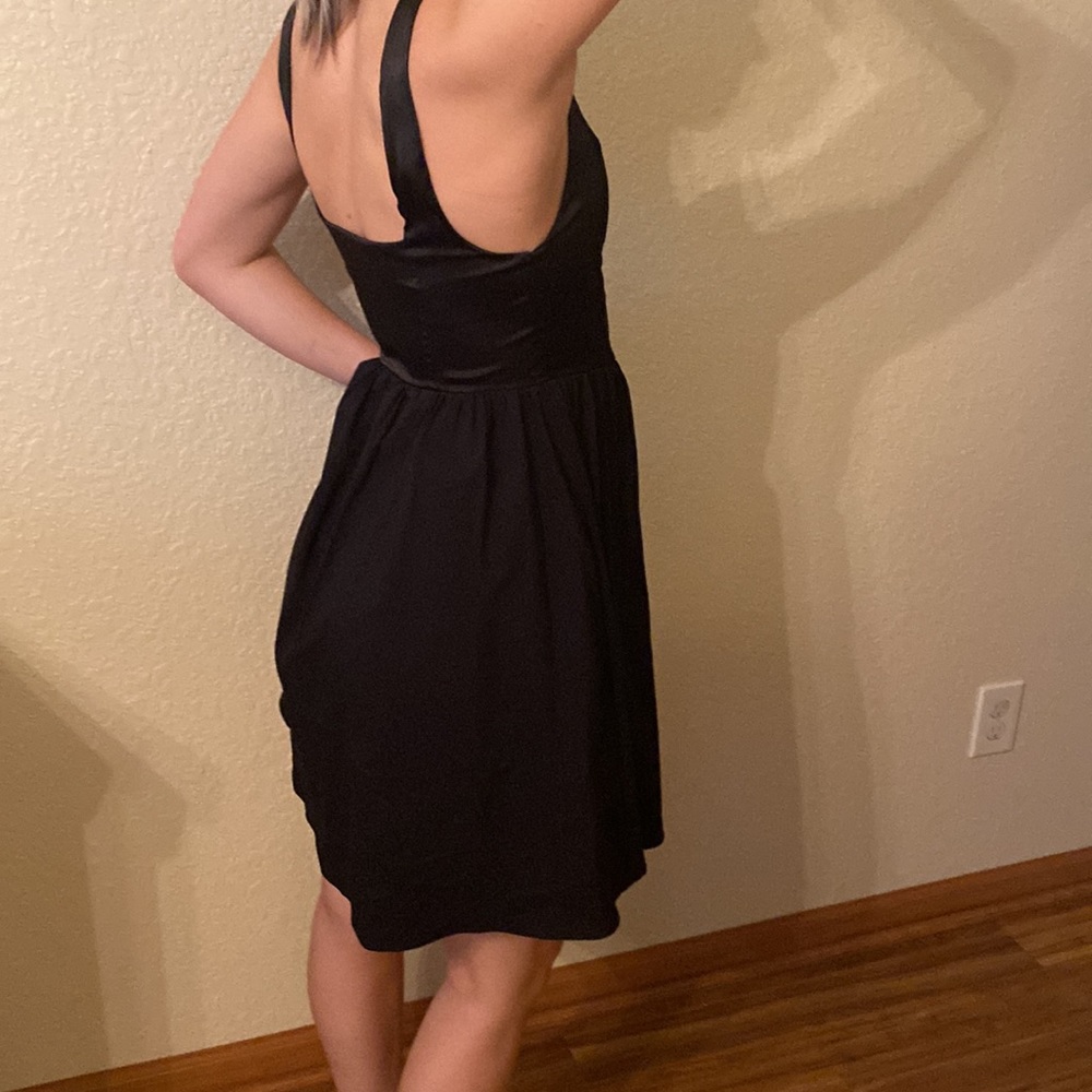 ZARA black mini dress size medium - Picture 2 of 4